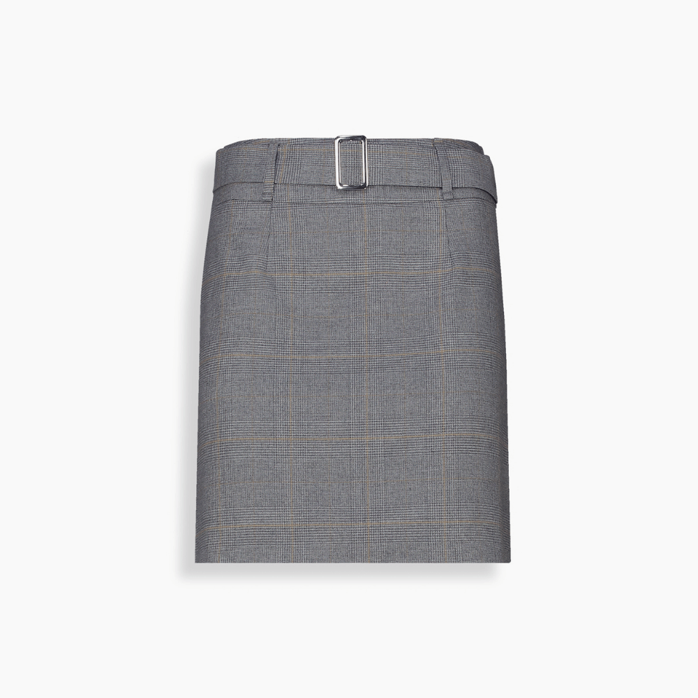 Dolly Ekose Açık Gri Etek