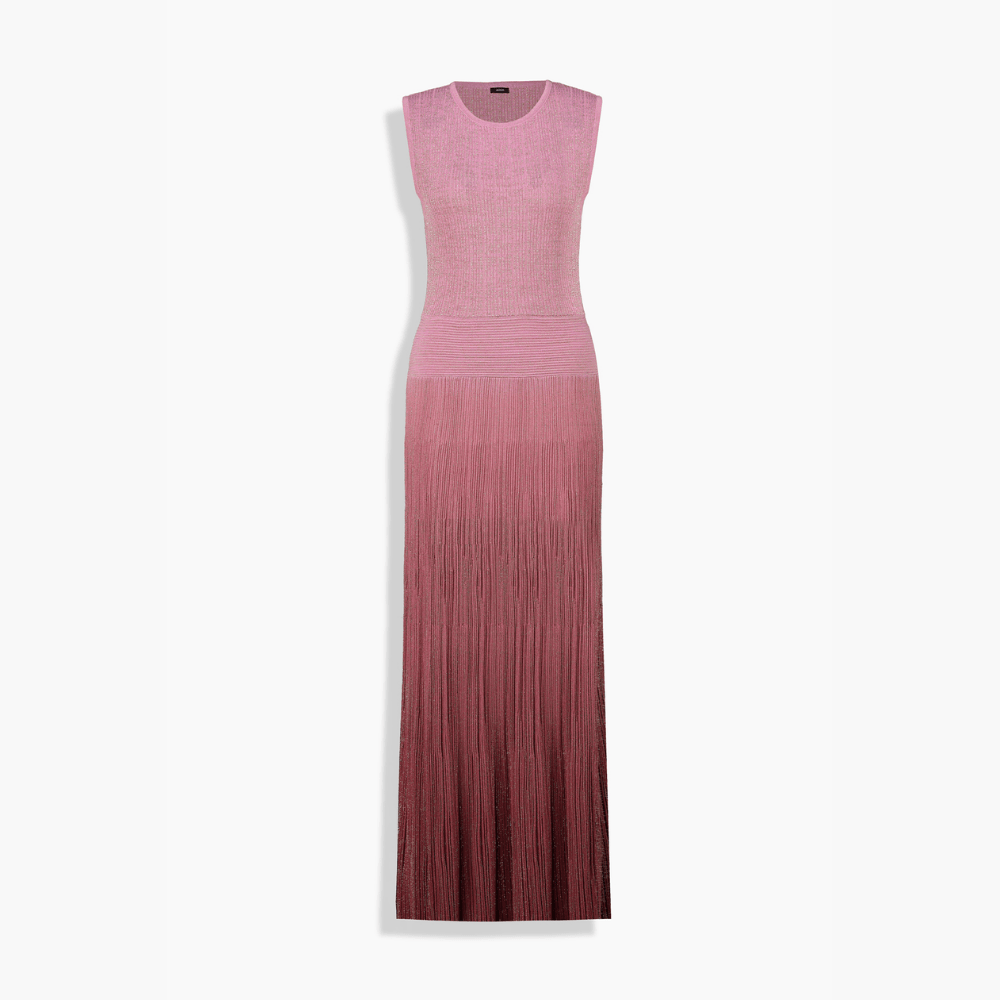 Dorso Pembe Triko Elbise