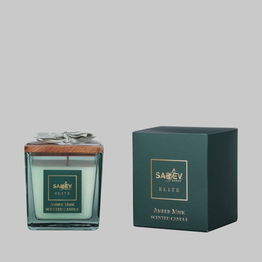 Elite Amber Mısk Kokulu Mum