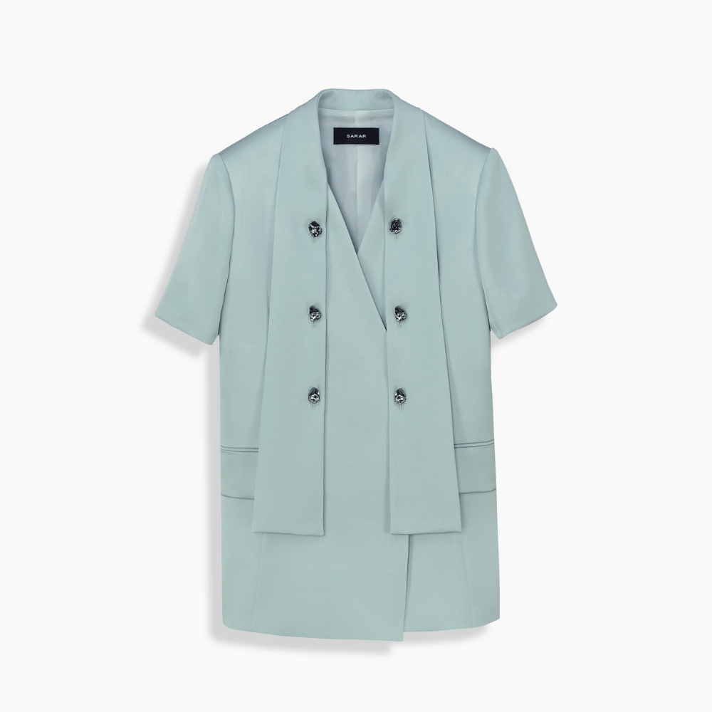 Fraba Çağla Yeşili Kısa Kol Ceket