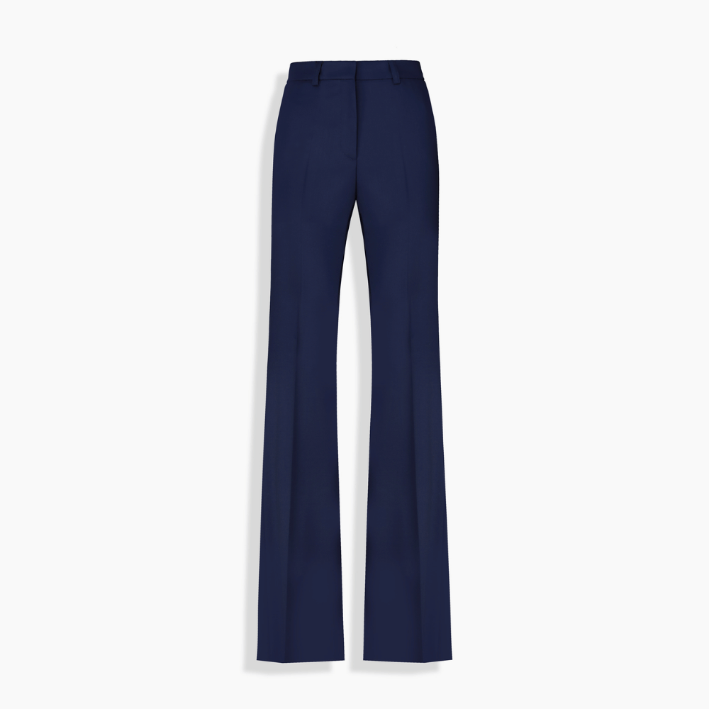 Mara Açık Lacivert Smokin Pantolon