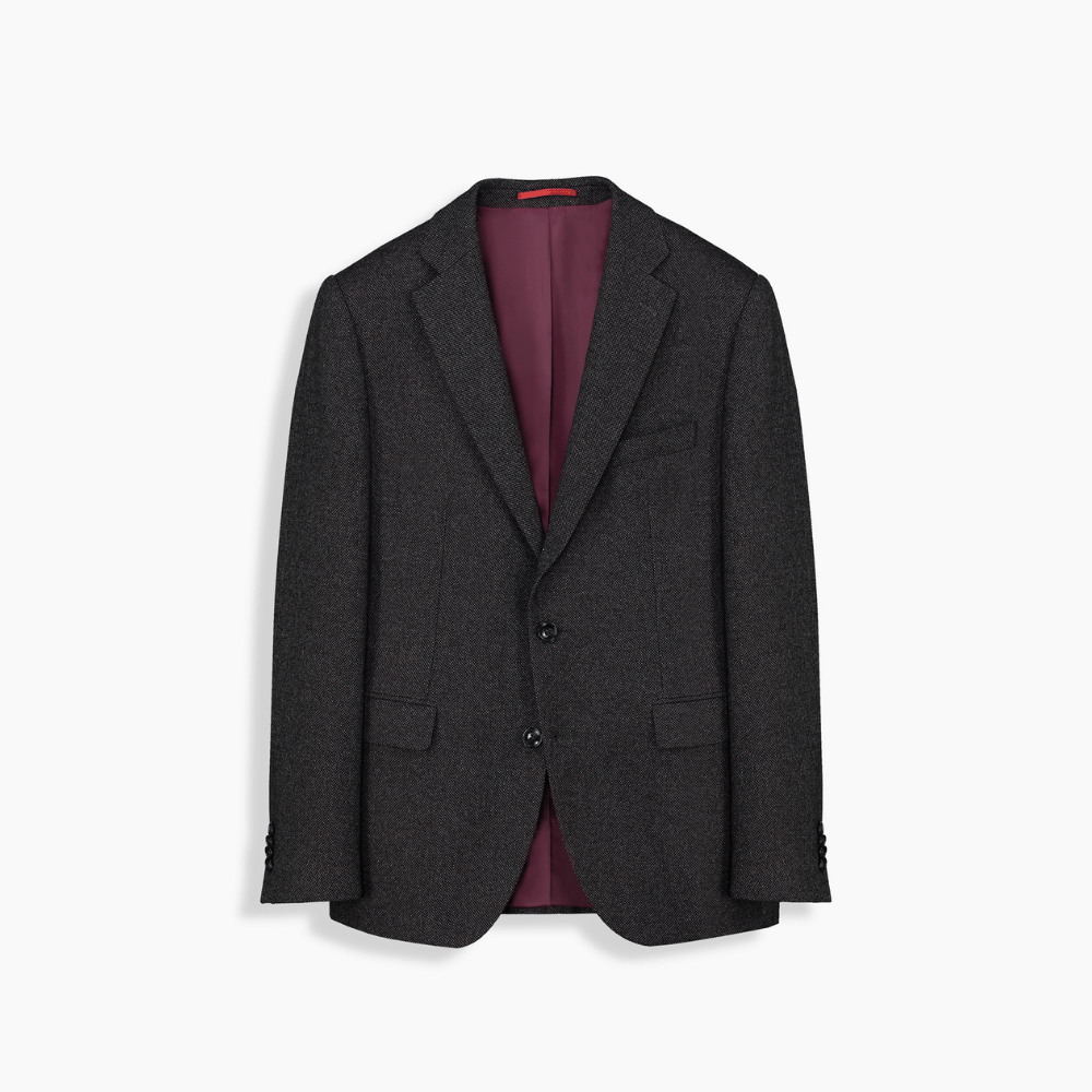 Matteo Slim Koyu Gri Ceket