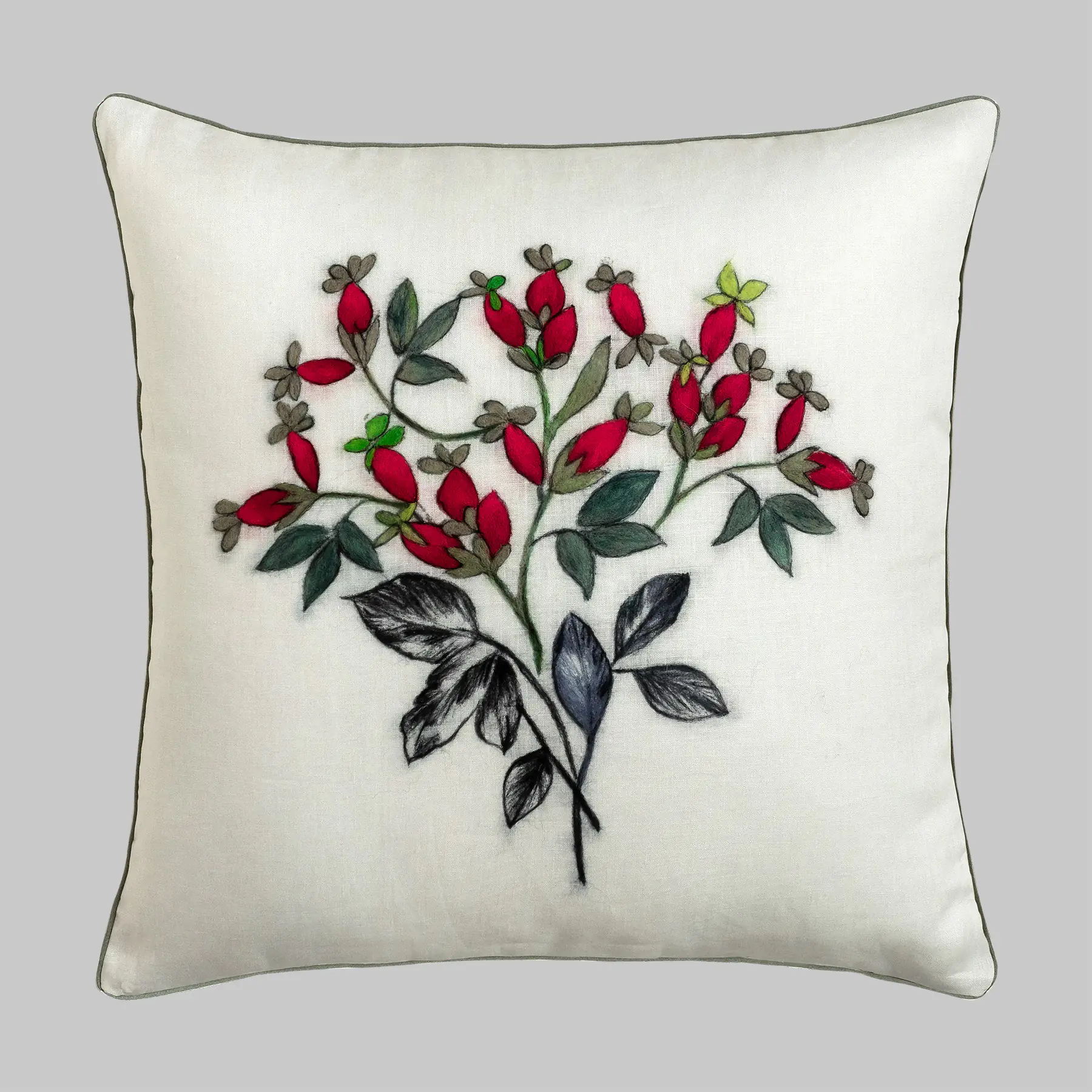 Amore Kırlent Natural White