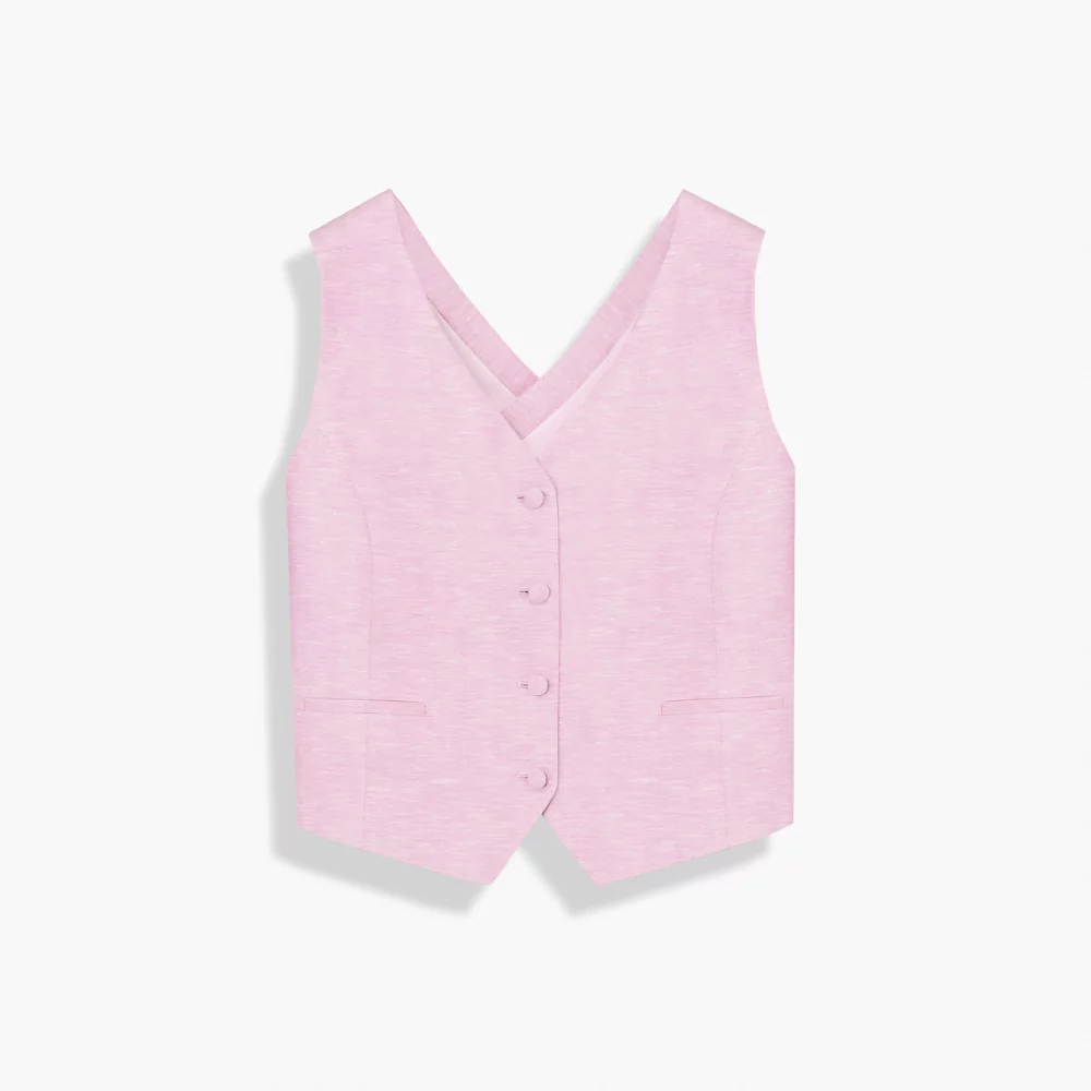 Albara Kadın Pembe Yelek