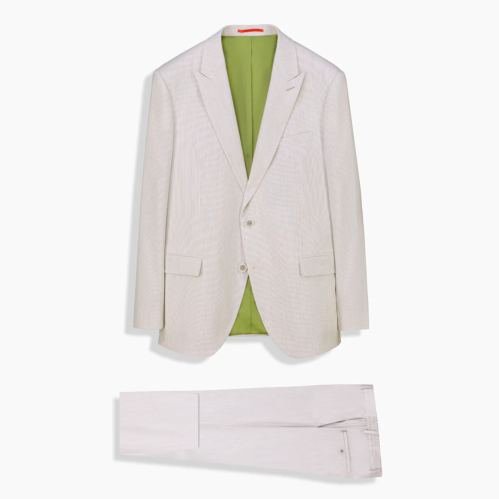 Amara Siduri Slim Fit Taş Rengi Takım Elbise