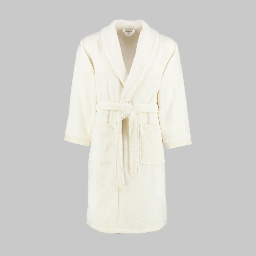 Soho Unisex Bornoz Ekru M