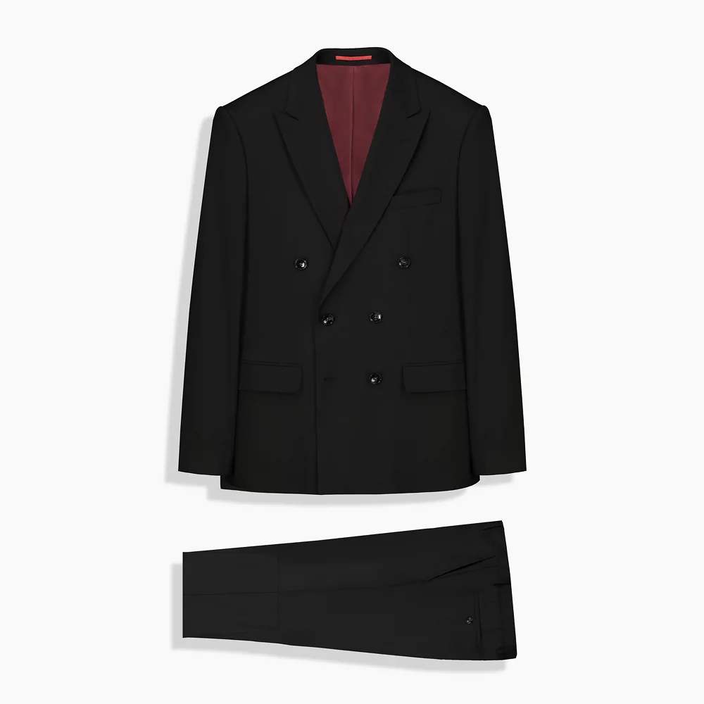 Golden Resta Slim Fit Siyah Takım Elbise
