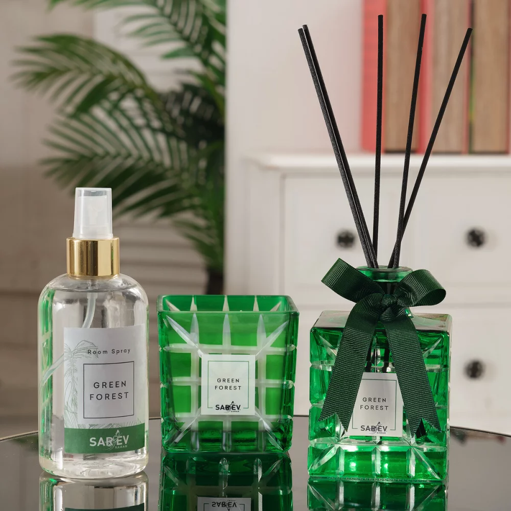 Green Forest Reed Diffuser Çubuklu Oda Kokusu 