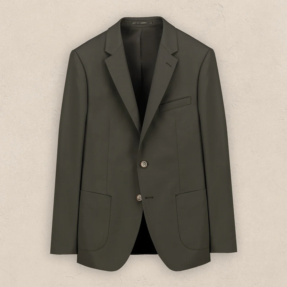 Hardwin Theo Slim Fit Koyu Yeşil Takım Elbise