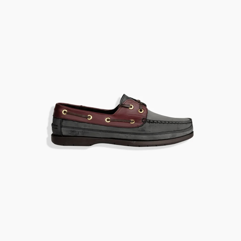 Kauçuk Taban Siyah Casual Ayakkabı