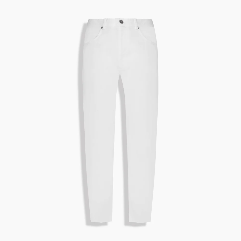 Roys Relax Fit Beyaz Pantolon