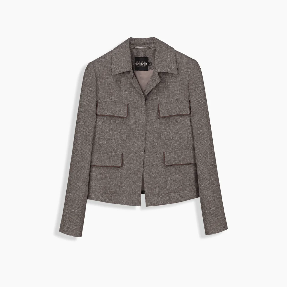 Kishasa Kahverengi Ceket