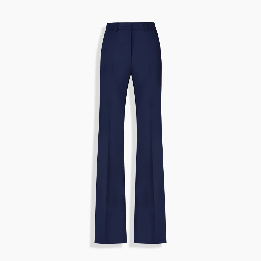 Mara Açık Lacivert Smokin Pantolon