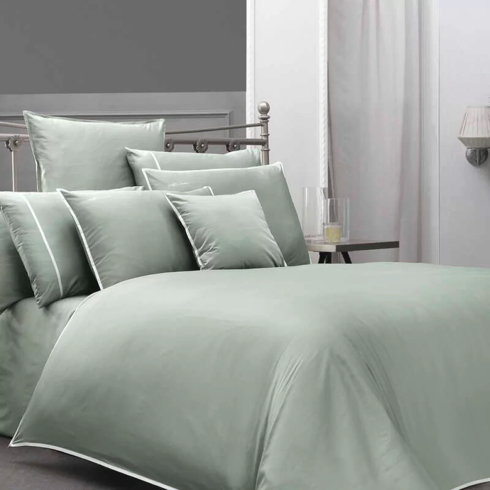 Sartoria Saten King Size Nevresim Takımı Yeşil